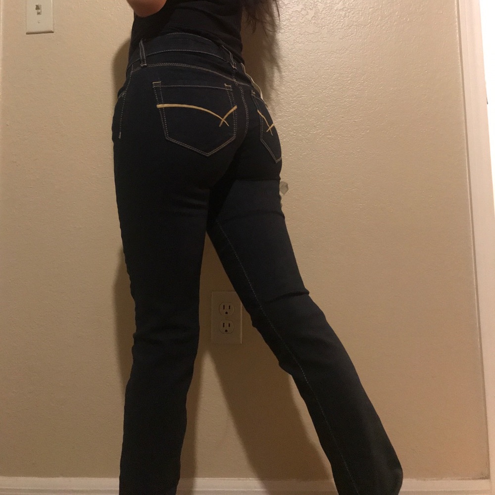 DARK blue jeans size 0